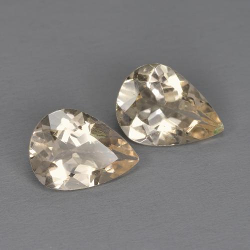 Achetez naturel 1.54ct Doré léger Morganite gems, En forme de poire, En provenance Afghanistan chez GemSelect. En stock, livraison internationale!