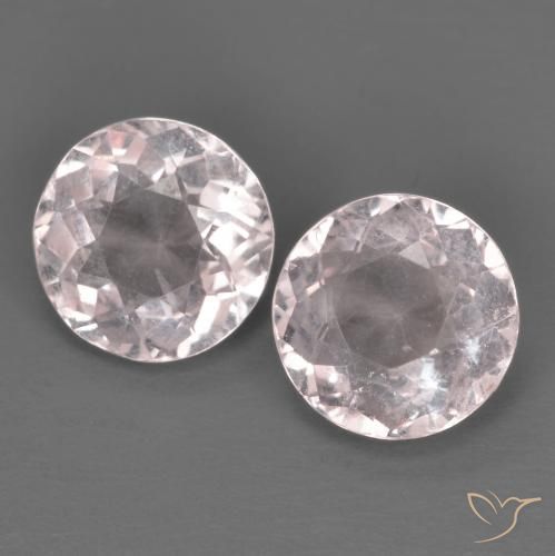 Achetez naturel 1.99ct Rose clair Morganite gems, Coupe roude, En provenance Afghanistan chez GemSelect. En stock, livraison internationale!