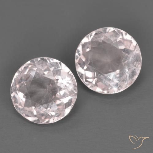 Achetez naturel 1.99ct Rose clair Morganite gems, Coupe roude, En provenance Afghanistan chez GemSelect. En stock, livraison internationale!