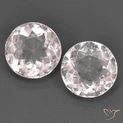 Achetez naturel 2.84ct Rose clair Morganite gems, Coupe roude, En provenance Afghanistan chez GemSelect. En stock, livraison internationale!