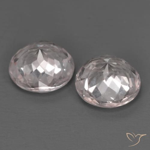 Achetez naturel 2.84ct Rose clair Morganite gems, Coupe roude, En provenance Afghanistan chez GemSelect. En stock, livraison internationale!
