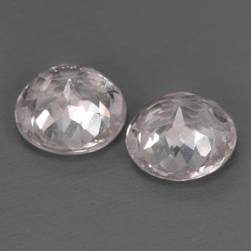 Achetez naturel 2.20ct Rose clair Morganite gems, Coupe roude, En provenance Afghanistan chez GemSelect. En stock, livraison internationale!