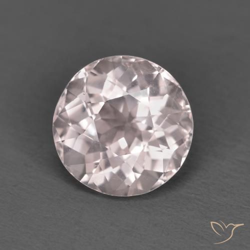 1.54ct Naturel Rose clair Morganite, Tour, VVS-VS