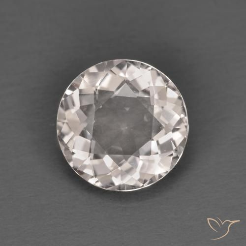 1.28ct Naturel Saumon Rose Morganite, Tour, VVS-VS