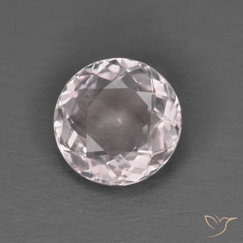 1.22ct Naturel Rose clair Morganite, Tour, VVS-VS