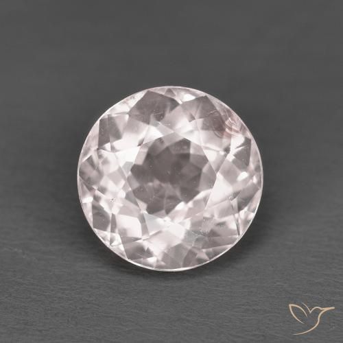 1.38ct Naturel Rose clair Morganite, Tour, VS