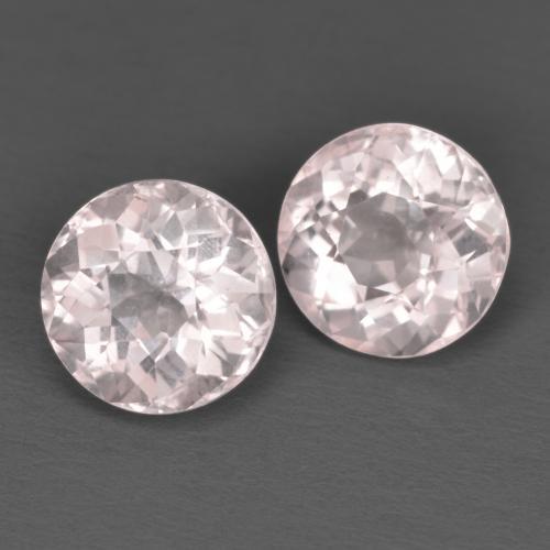 Achetez naturel 2,64ct rose morganite gems, coupe roude, en provenance afghanistan chez gemselect. en stock, livraison internationale!
