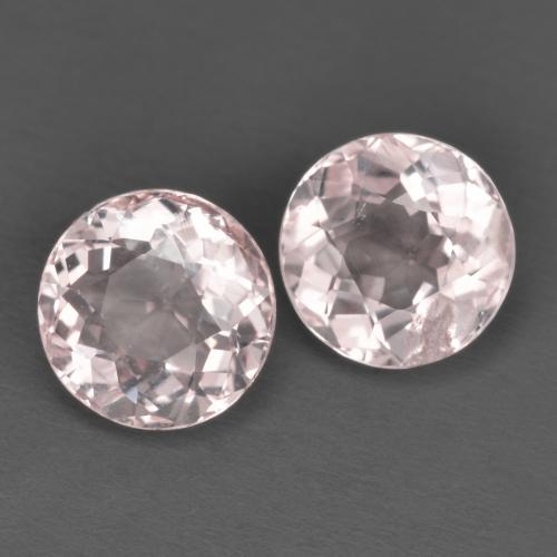 Achetez naturel 2,29ct rose morganite gems, coupe roude, en provenance afghanistan chez gemselect. en stock, livraison internationale!