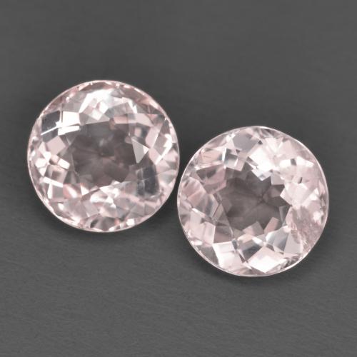 Achetez naturel 2,29ct rose morganite gems, coupe roude, en provenance afghanistan chez gemselect. en stock, livraison internationale!