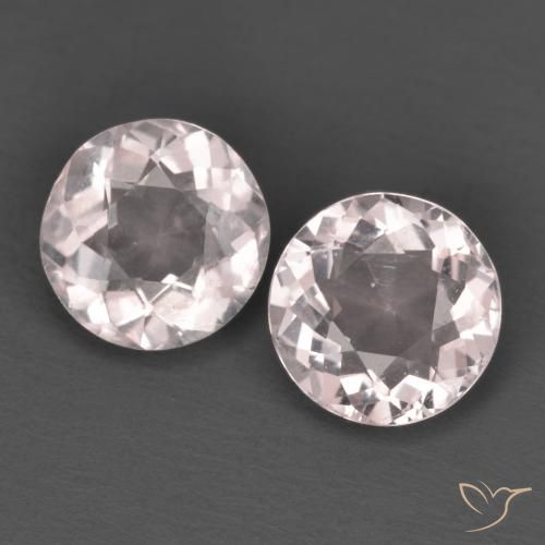 Achetez naturel 2,19ct rose morganite gems, coupe roude, en provenance afghanistan chez gemselect. en stock, livraison internationale!