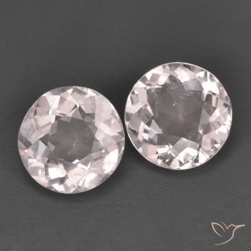 Achetez naturel 2,19ct rose morganite gems, coupe roude, en provenance afghanistan chez gemselect. en stock, livraison internationale!