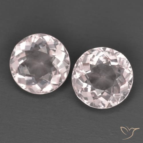 Achetez naturel 2.65ct Rose clair Morganite gems, Coupe roude, En provenance Afghanistan chez GemSelect. En stock, livraison internationale!
