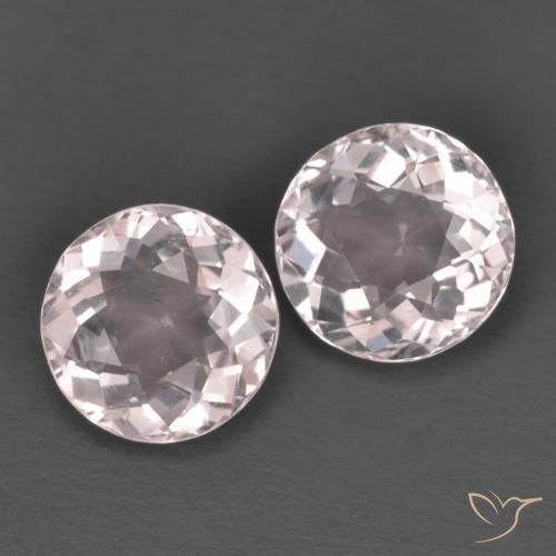 Achetez naturel 2.65ct Rose clair Morganite gems, Coupe roude, En provenance Afghanistan chez GemSelect. En stock, livraison internationale!