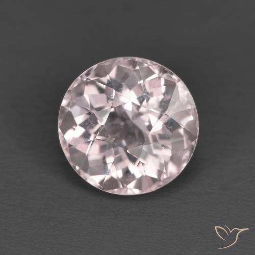 1.73ct Naturel Rose rosé très clair Morganite, Tour, VVS-VS
