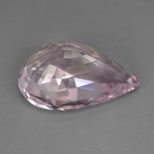 Morganite rose naturelle en forme de poire, 11,77 ct, VVS
