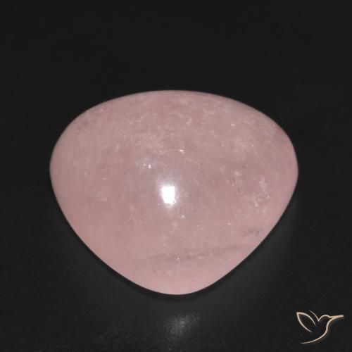 Morganite Rose moyen-léger naturelle Trillion, 12.36 ct, Translucide