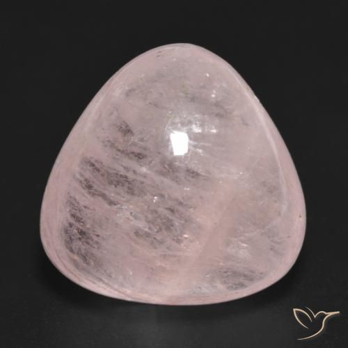 17.04ct Naturel Rose clair Morganite, Trillion, Translucide