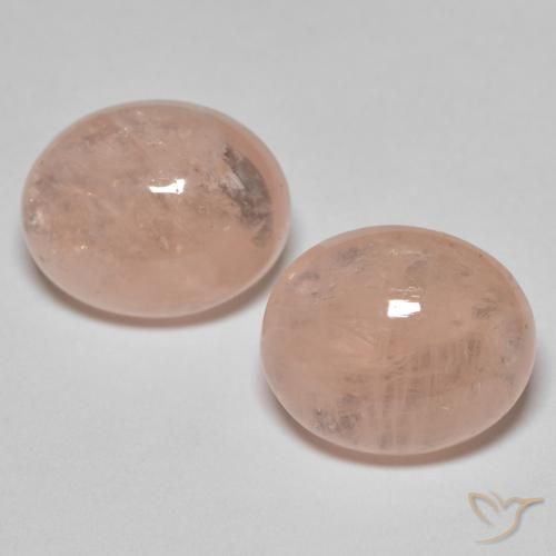 10.68ctw Naturel Saumon Rose Morganite, ovale, Translucide