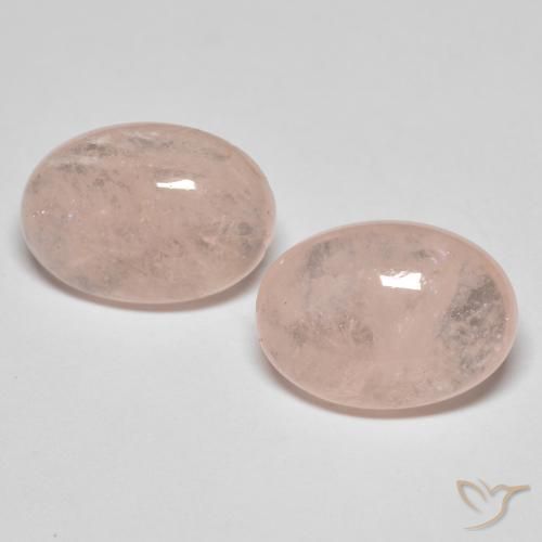 10.79ctw Naturel Rose moyen Morganite, ovale, Translucide
