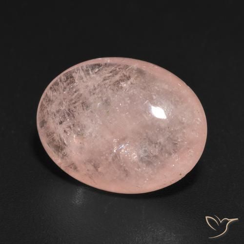 Morganite Rose naturelle ovale, 8.38 ct, Translucide