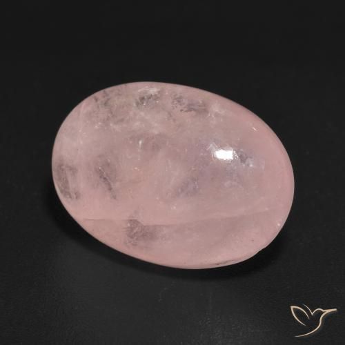 Morganite Rose moyen naturelle ovale, 11.21 ct, Translucide