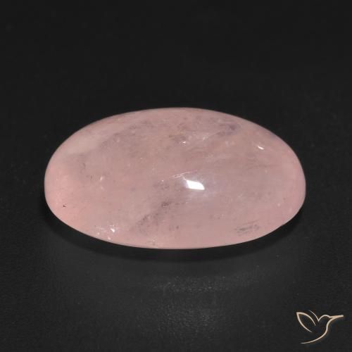 Morganite Rose moyen naturelle ovale, 11.21 ct, Translucide