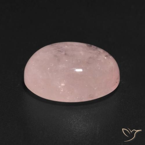 Morganite Rose naturelle ovale, 6.03 ct, Translucide