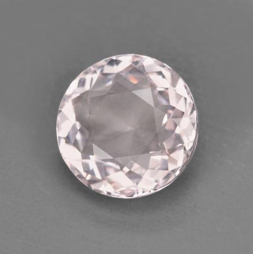 Morganite Flamant rose naturelle Coupe roude, 1.29 ct, VVS-VS