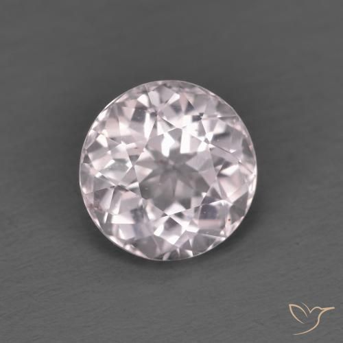 1.34ct Naturel Rose rosé très clair Morganite, Tour, VVS-VS