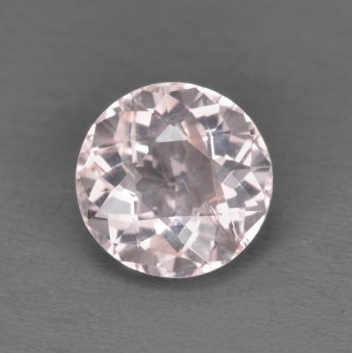Morganite Rose clair naturelle Coupe roude, 1.19 ct, VS