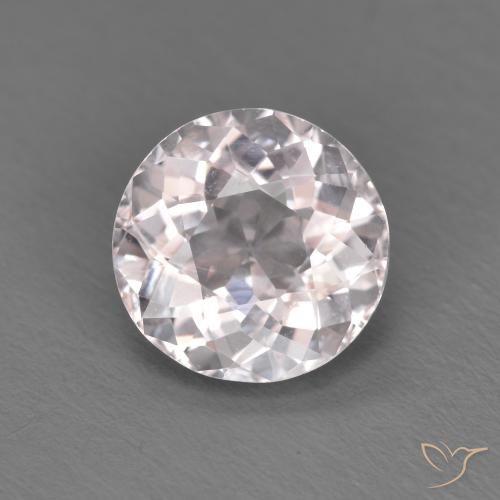 1.35ct Naturel Rose très clair Morganite, Tour, VS