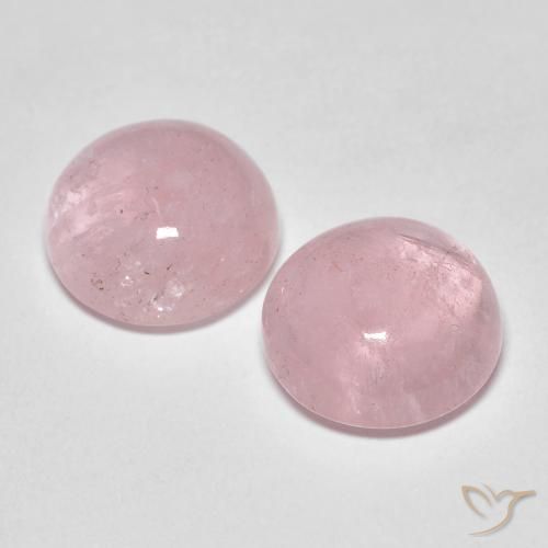 Achetez naturel 8,73ct rose morganite gems, coupe roude, en provenance afghanistan chez gemselect. en stock, livraison internationale!