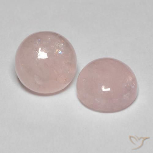 4.71ctw Naturel Rose Morganite, Tour, Translucide
