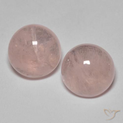 8.11ctw Naturel Rose clair Morganite, Tour, Translucide