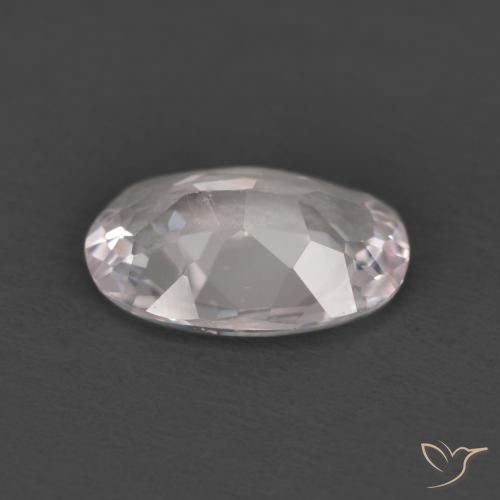 Morganite Rose clair naturelle ovale, 0.72 ct, VS