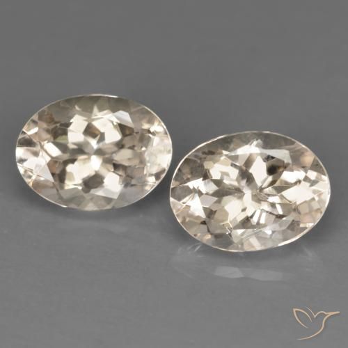 2.33ctw Naturel Rose moyen Morganite, ovale, VVS-VS