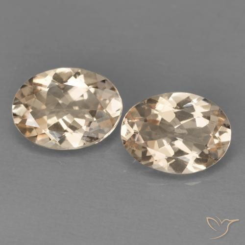 1.89ctw Naturel Rose moyen Morganite, ovale, VVS-VS