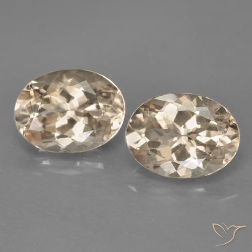 2.36ctw Naturel Rose moyen Morganite, ovale, VS