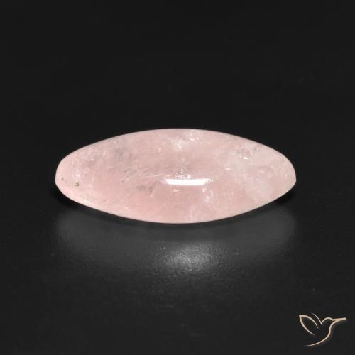 Morganite Rose corail léger naturelle Marquise, 2.74 ct, Translucide