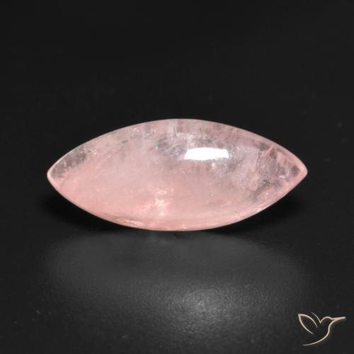 4.63ct Naturel Rose moyen Morganite, Marquise, Translucide, Photo A