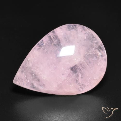 Morganite Rose naturelle En forme de poire, 8.91 ct, Translucide