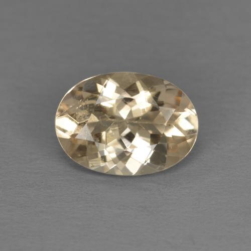 Morganite Or naturelle Coupe ovale, 1.08 ct, VS