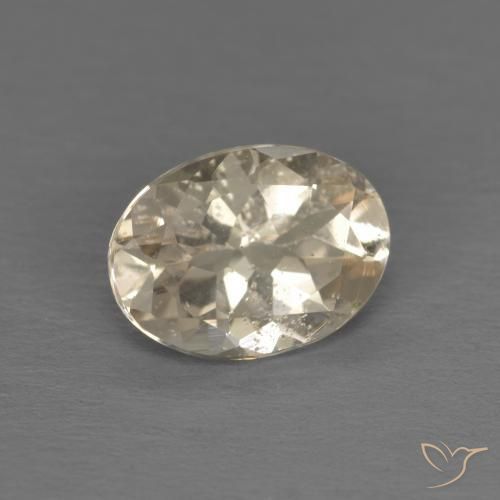 Morganite Jaune clair naturelle ovale, 1.08 ct, VS