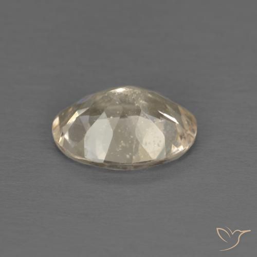 Morganite Jaune clair naturelle ovale, 1.08 ct, VS