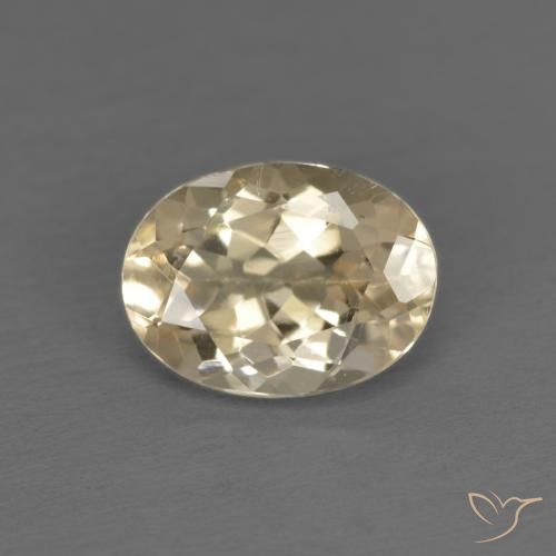 1.15ct Naturel Crème Morganite, ovale, VS
