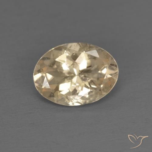 0.94ct Naturel Crème Morganite, ovale, VS