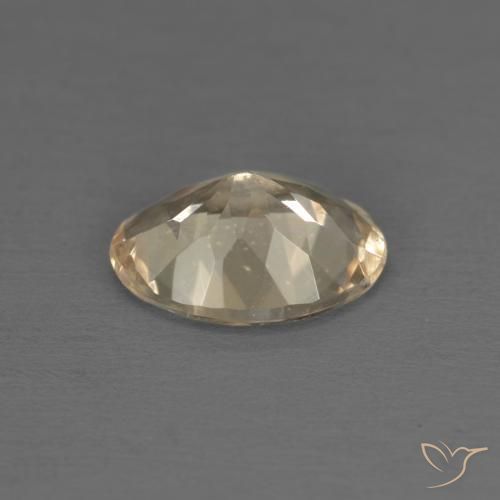 Morganite Crème naturelle ovale, 0.94 ct, VS