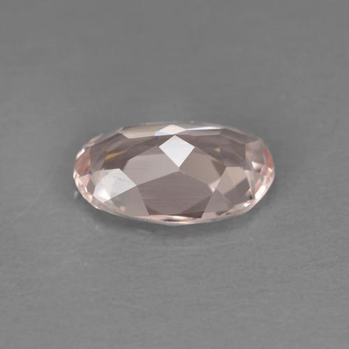 Morganite Rose moyen naturelle Coupe ovale, 0.84 ct, VVS-VS