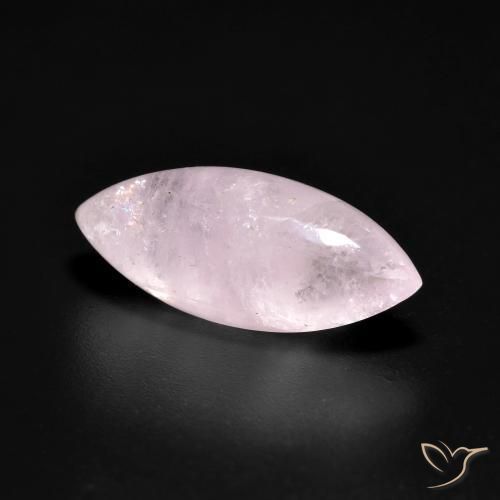 Morganite Rose corail naturelle Marquise, 4.29 ct, Translucide