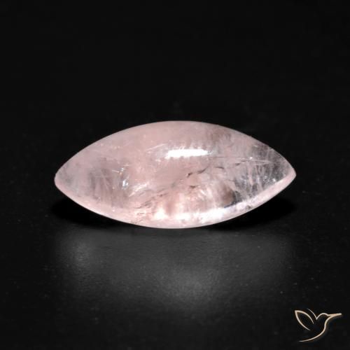 2.47ct Naturel Rose corail Morganite, Marquise, Transparent